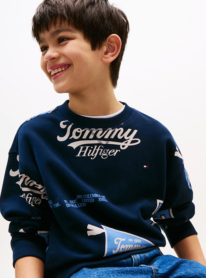 TOMMY HILFIGER FELPA COLLEGE